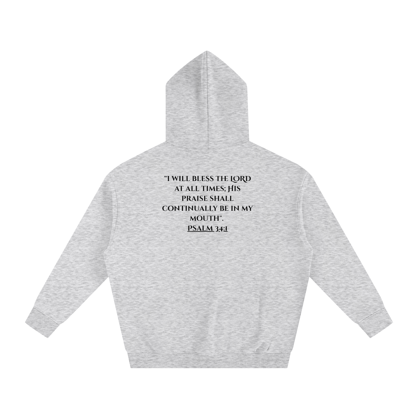 Fishing for Souls Oversize Fleeced Hoodie