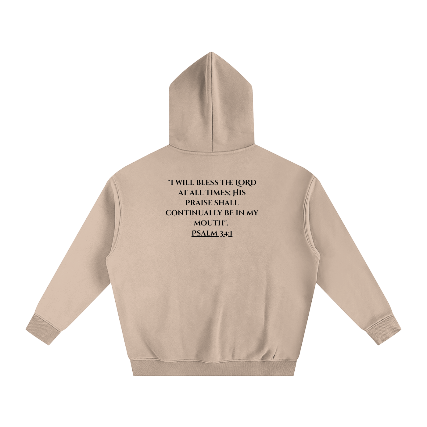 Fishing for Souls Oversize Fleeced Hoodie