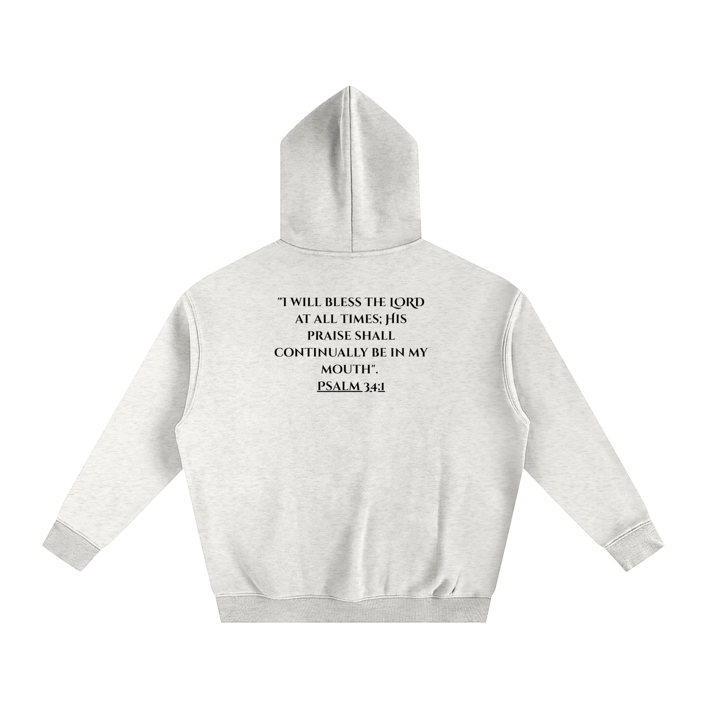 Fishing for Souls Oversize Fleeced Hoodie